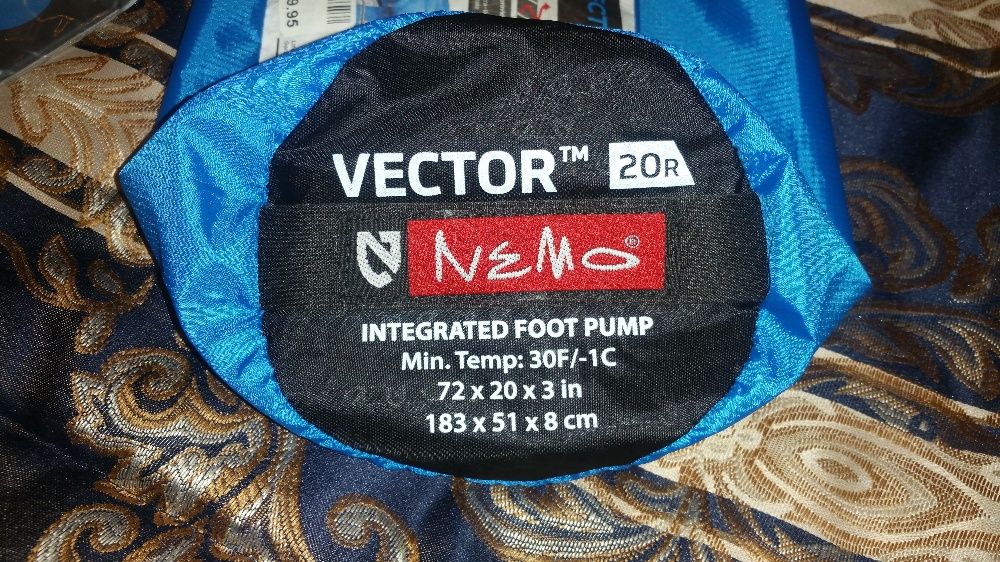 Saltea gonflabilă sleeping pad NEMO VECTOR 20R
