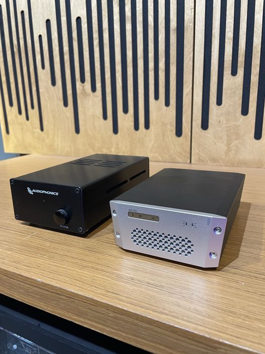 Streamer sotm sms 200 neo si sursa lineara audiophonics
