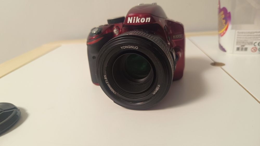 Nikon d3200 plus obiectiv
