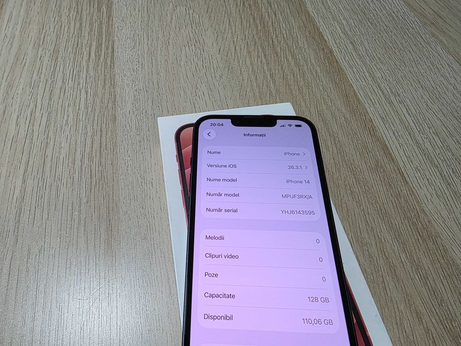 Iphone 14 black 128gb