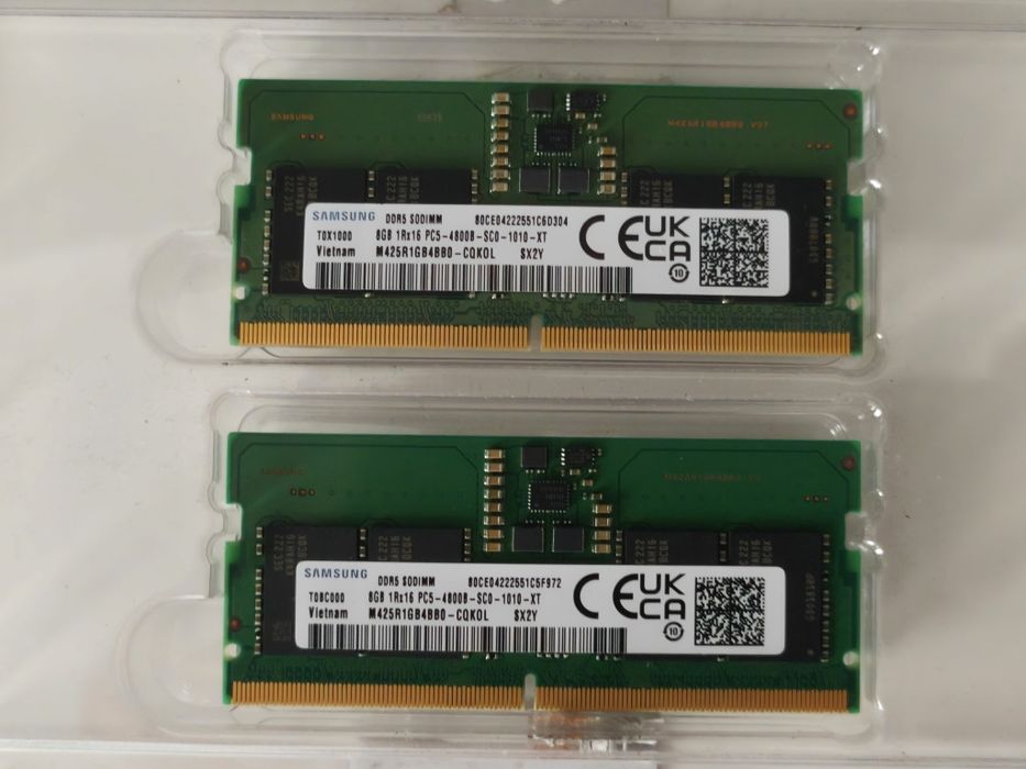 Sodimm 16 GB RAM ddr5 (2x8)SAMSUNG