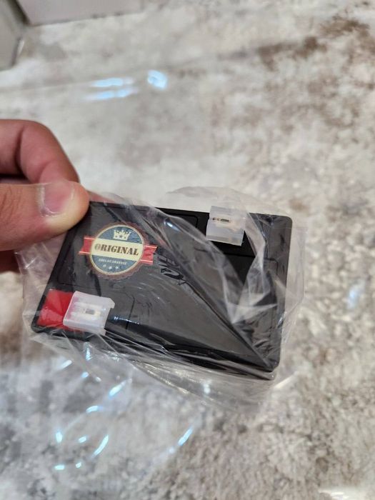 Гелевый аккумулятор детский машина