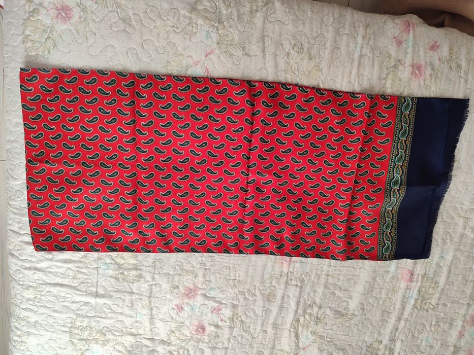 Шарф натуральный шелк