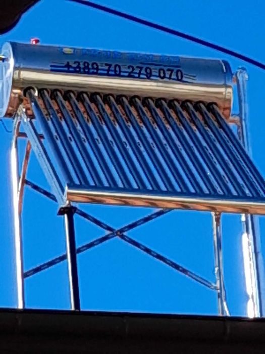 Промоция на Слънчев Колектор 200 литров бойлер до края на месеца