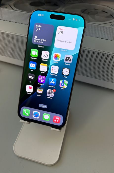 Telefon Apple iPhone 16 Pro Max 5G,Desert Titanium,512GB, baterie 93%