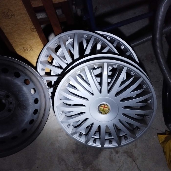 Ст.джанти 16" 5x108 нови + тасове за Алфа 159, Опел, SAAB, Fiat