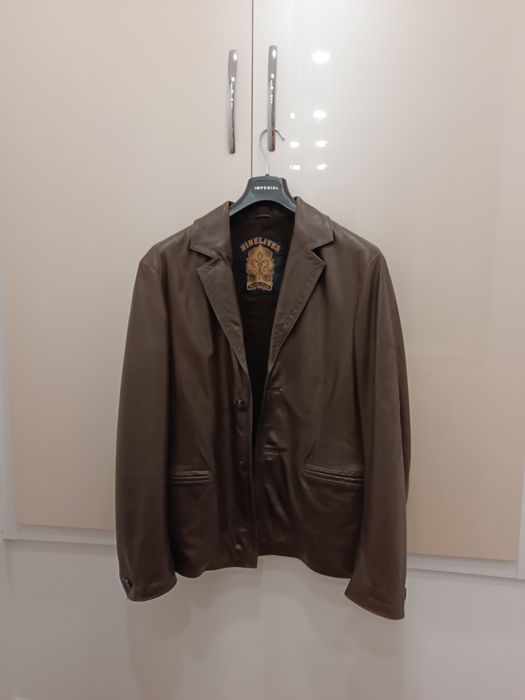 Мъжко кожено сако