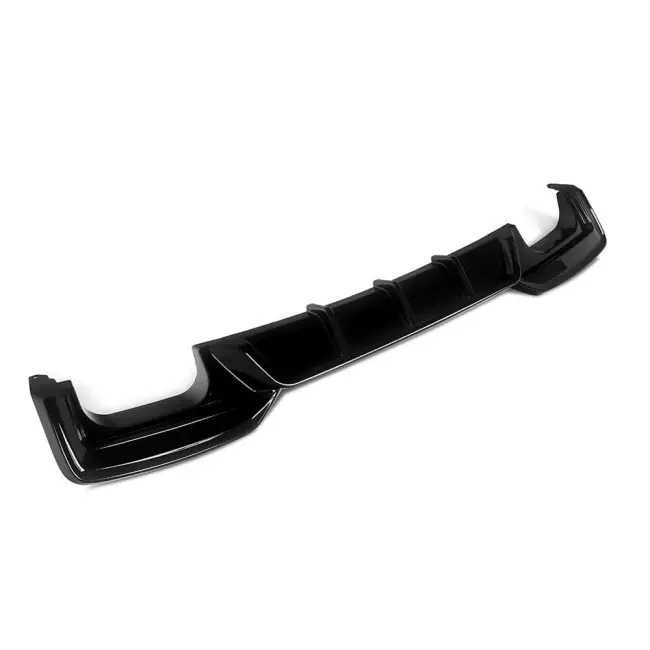 Difuzor Bara Spate M Extensie Prelungire Performance Evacuari Duble BMW F06 F12 F13, Negru Lucios