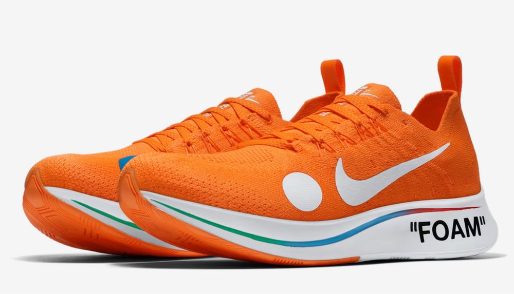 Nike Zoom Fly Mercurial OFF-White UK6/40номер/25см