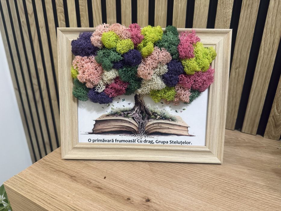 Tablou licheni decorativ