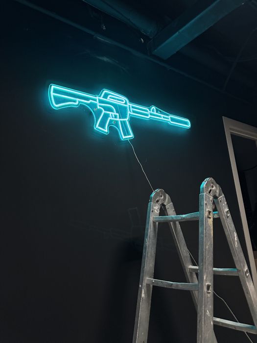 Неоновые вывески. Ташкент. Гибкий неон