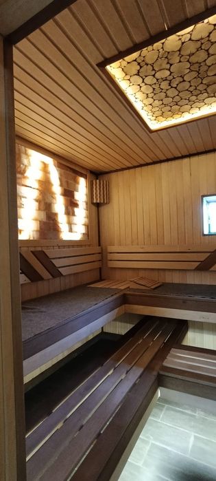 Баня с бассейном для перезагрузки
