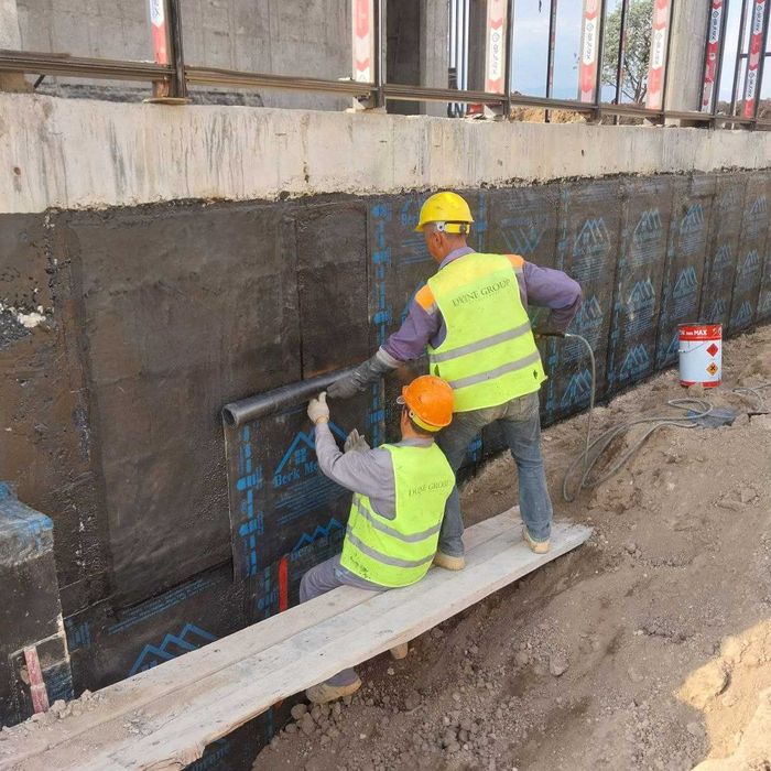 Гидроизоляция всех видов кровли и бетона мастика битум, рубероид, изол