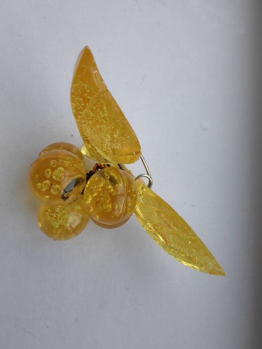 Брошь люцит, СССР, антиквариат