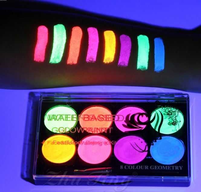 Неоновые. светящиеся краски