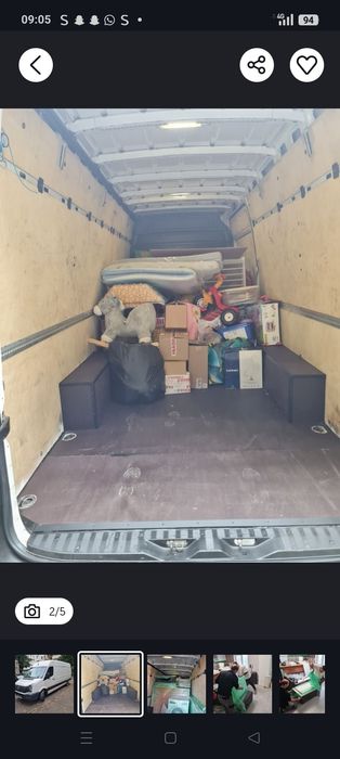 Transport marfa mutare mobilier și alte obiecte la un preț mic