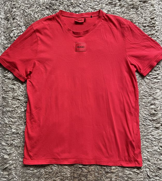 Tricou original rosu L Hugo