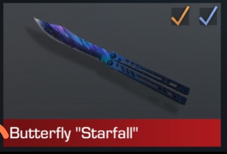 Standoff 2 нож бабочка