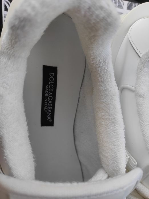 Dolce & Gabbana Sneakers/Adidași albi - Impecabili măsura 42