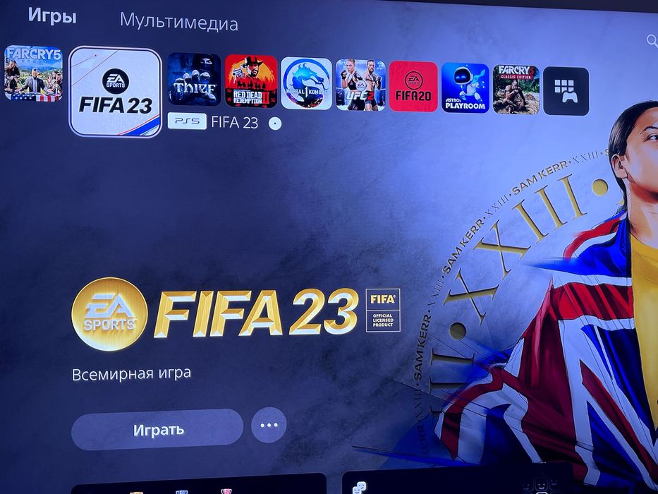 Sony PlayStation 5 + джостика 2 + игр 7 и диск