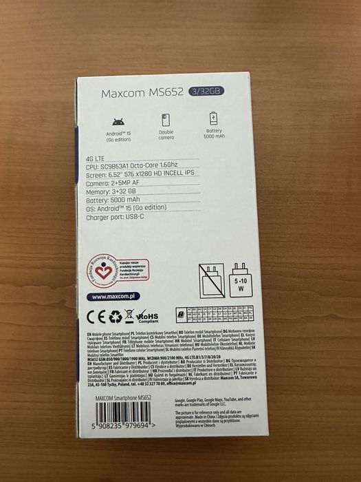 Telefon MAXCOM 32 GB