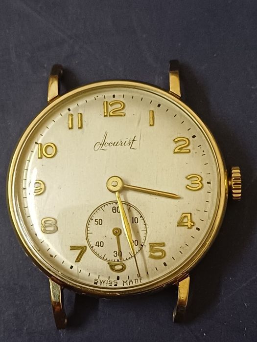 Ceas Accurist  aur 9k