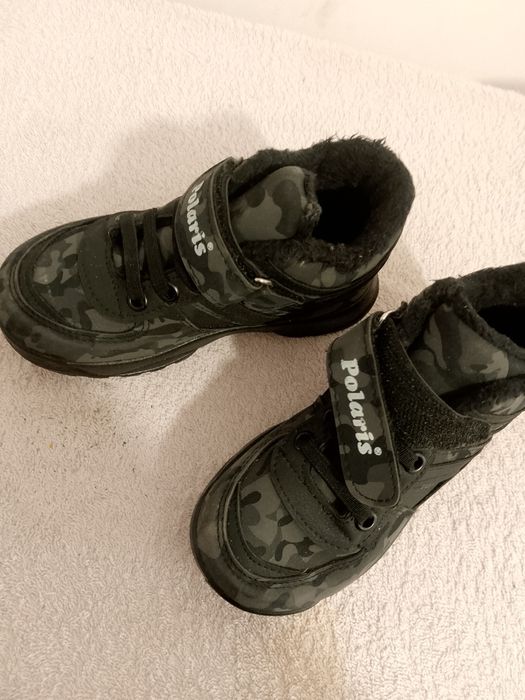 Зимние ботинки для мальчика с мехом .60.000