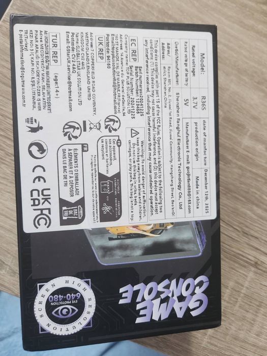 64 GB Чисто нова КОНЗОЛА R36S