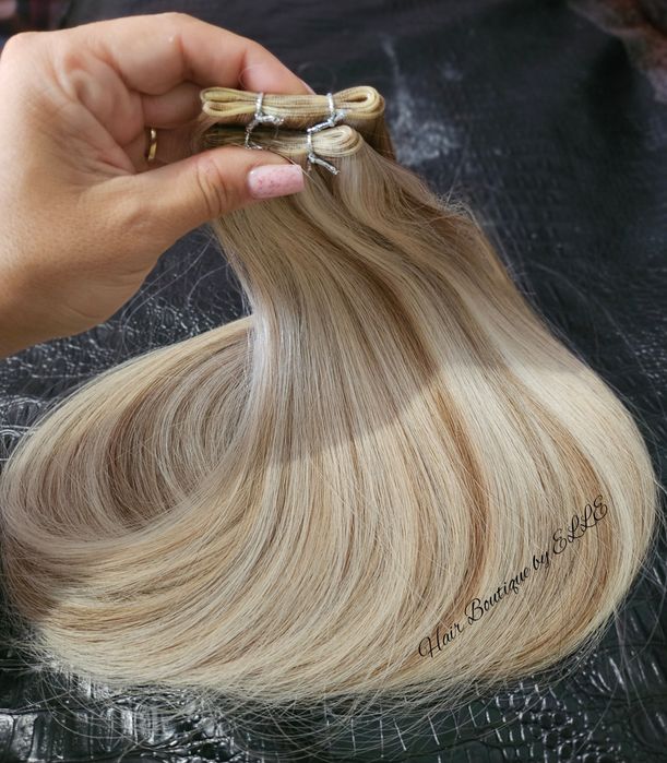 100% Естествена славянска коса + ПОДАРЪК