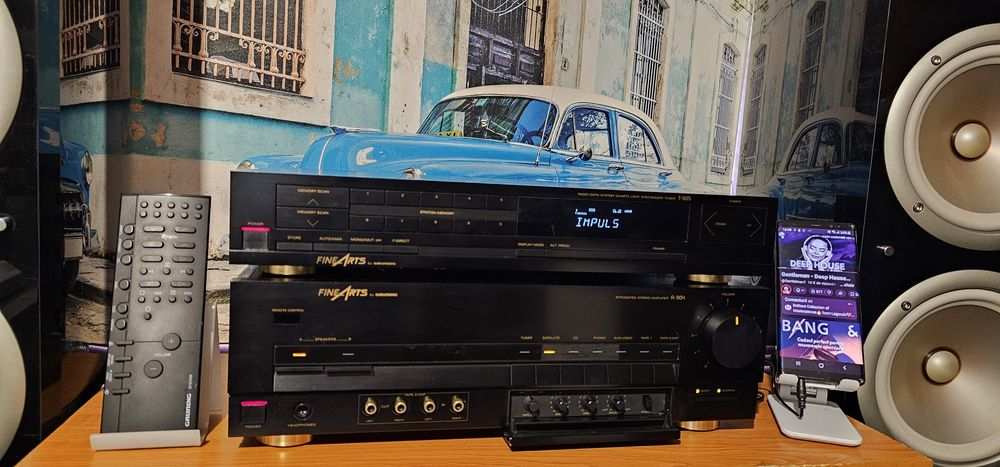Grundig Fine Arts A 904 amplificator statie sau T 905 tuner radio RDS