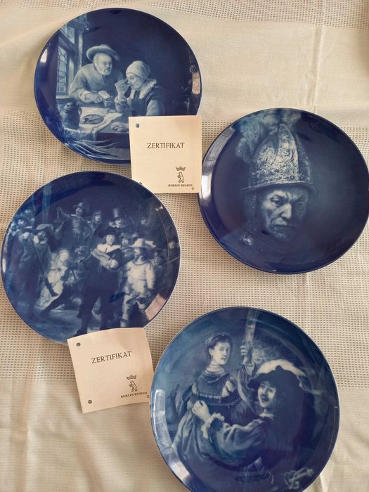 Стенни чинии,лимитирана серия със сертификат