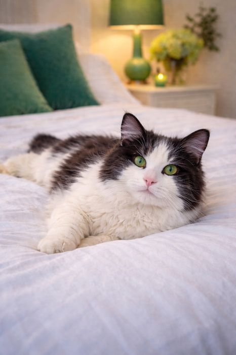 Кот ФЕНИКС ищет семью.