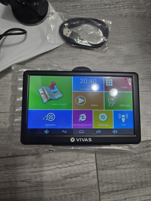 GPS Навигация VIVAS 7" за камион