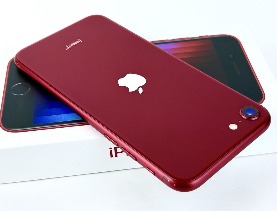 Apple iPhone SE 2022 128GB Red Перфектен! Гаранция!