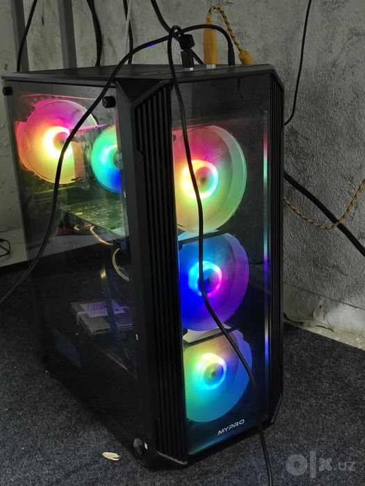 komputer i3 12100f rx 580 8gb 27 2k gaming manitor