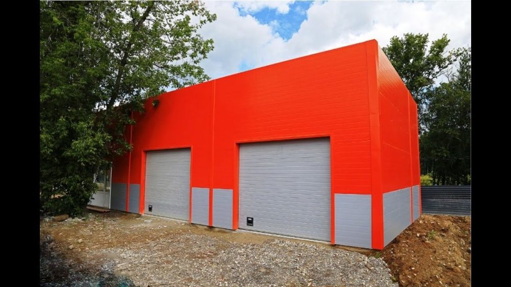 Сэндвич панели, строительство под ключ