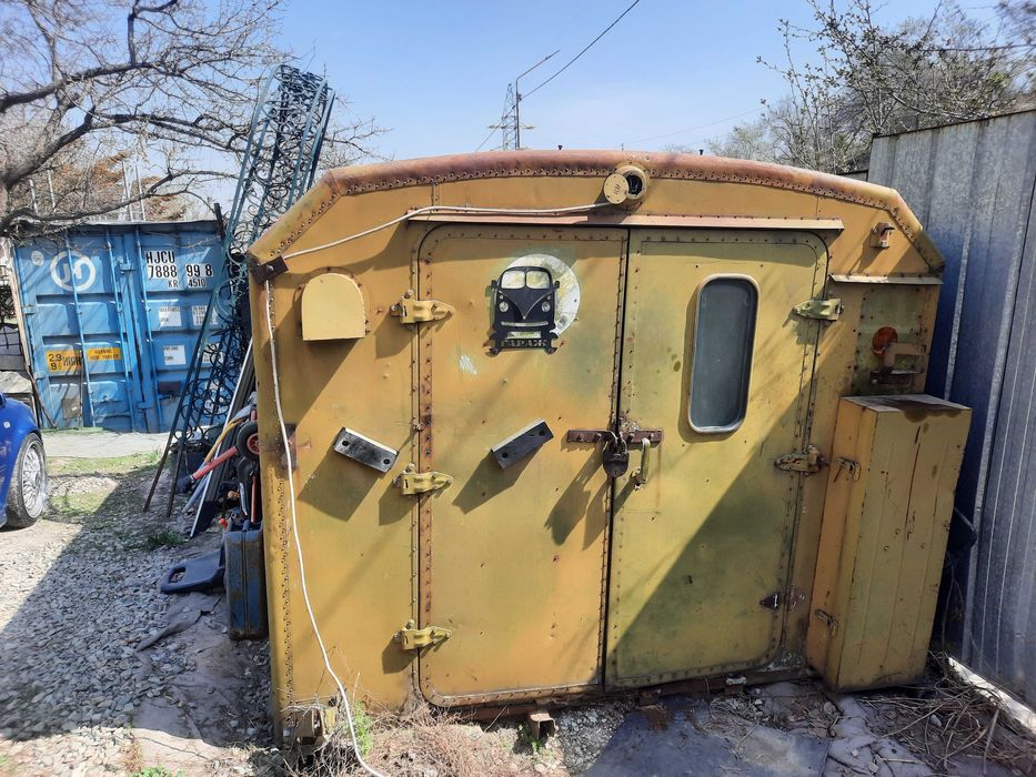 Кунг жилой, утеплённый вагончик