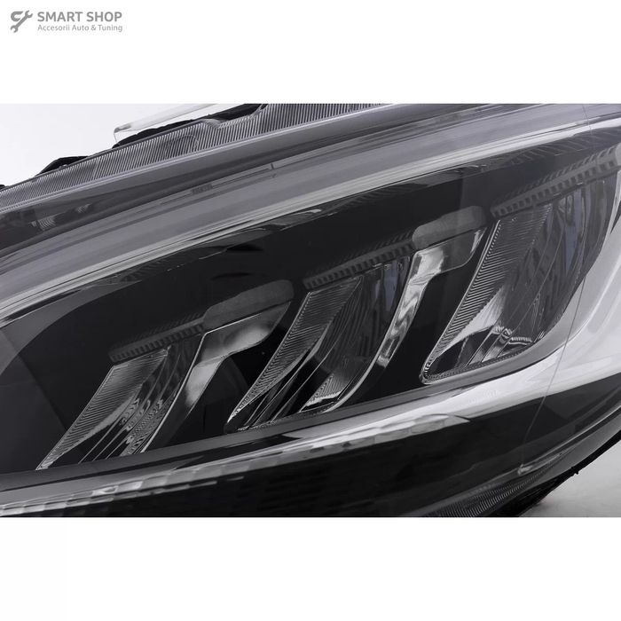 Faruri Full LED Mercedes Sprinter W907 W910 Halogen (2019-2023) Negru
