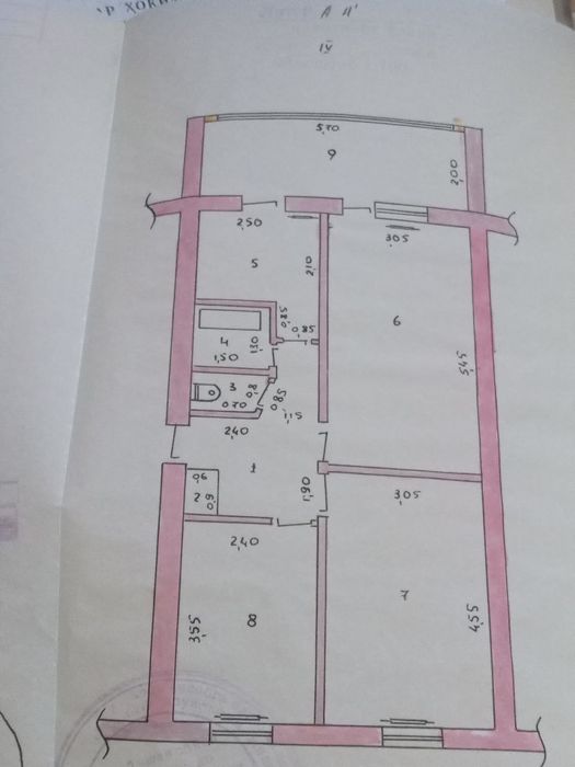 Мирзо Улугбекский район ул Навнихол 3-комнатная