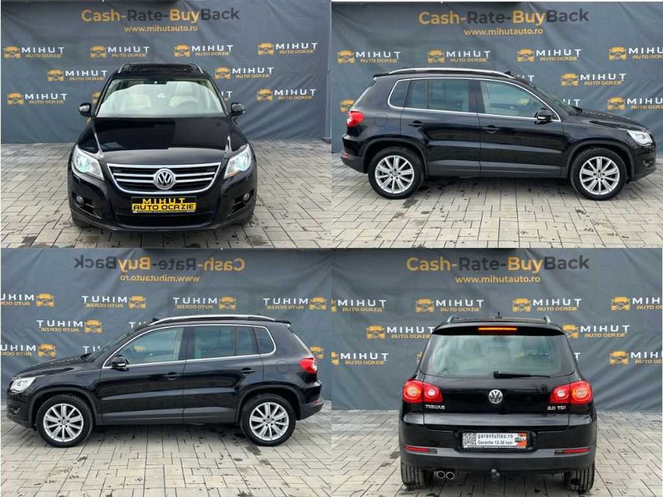 VW Tiguan 4x4 2.0 Diesel (170 CP) 2009 | Rate fixe | Garantie