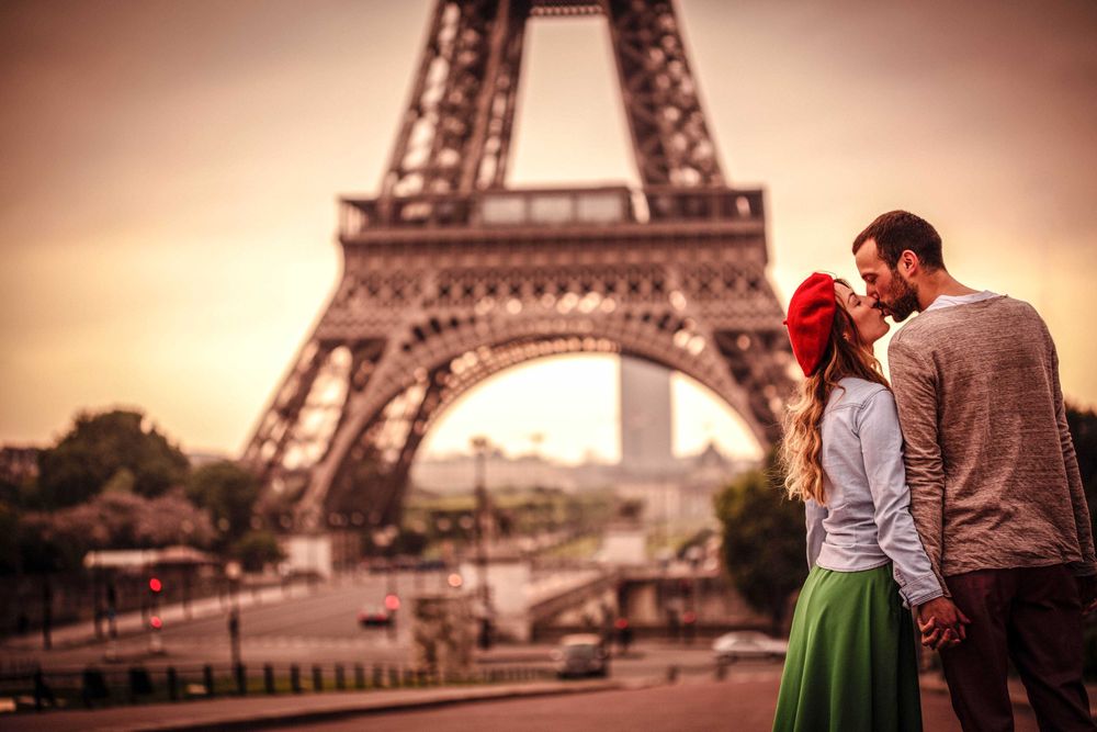 Профессиональная ретушь Love Story с заменой фона в 4K