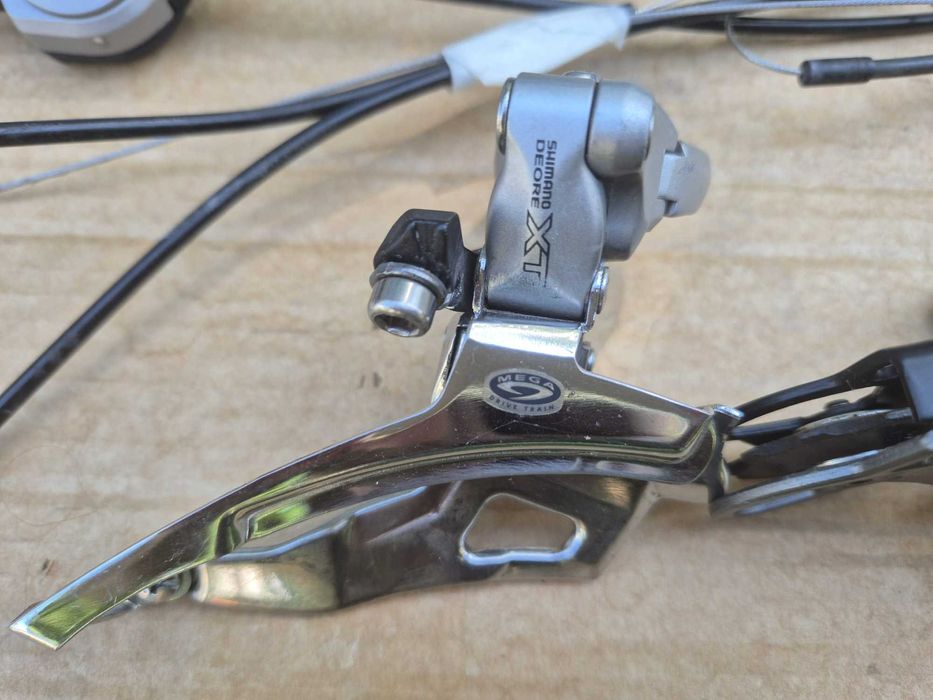 Shimano Deore -LX, set schimbatoare+shiftere, 3X9+camasi si cabluri