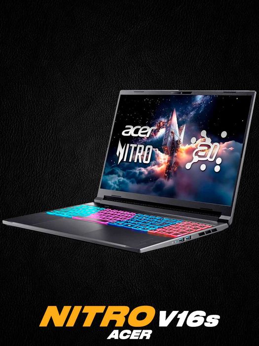 Acer Nitro V 16S AI/ Ryzen 7 / 16GB / 512GB SSD / RTX 5050 8GB / 180Гц