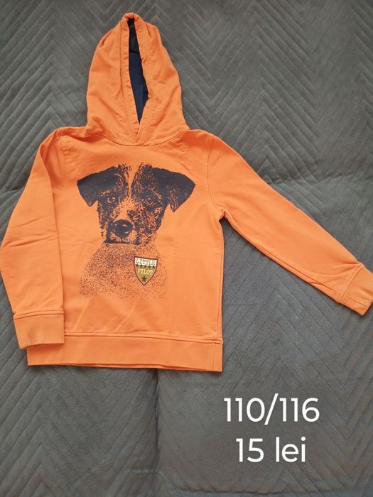 Hanorace băiat mărime 110/116/122