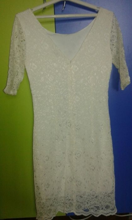 Дамска дантелена рокля