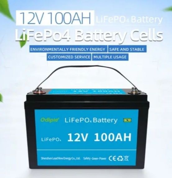 Baterie,acumulator 12v,100A, lifepo4 pt aplicații solare,rulota,camper