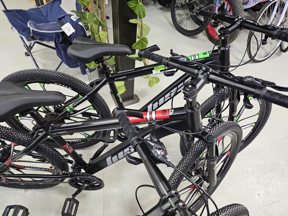 Велосипед лята капла 26 цола дискови спирачки палцови команди рога