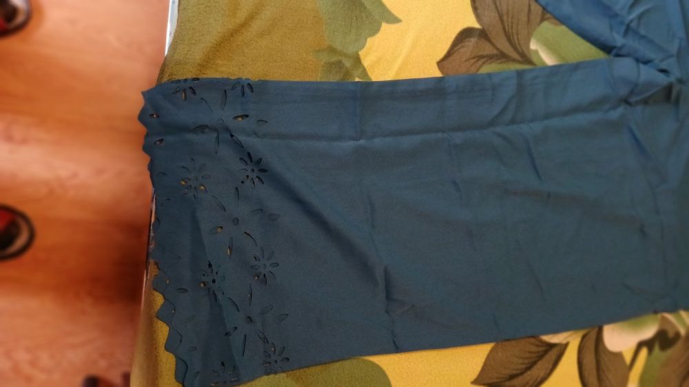 IEFTIN Pantaloni super eleganți cu model