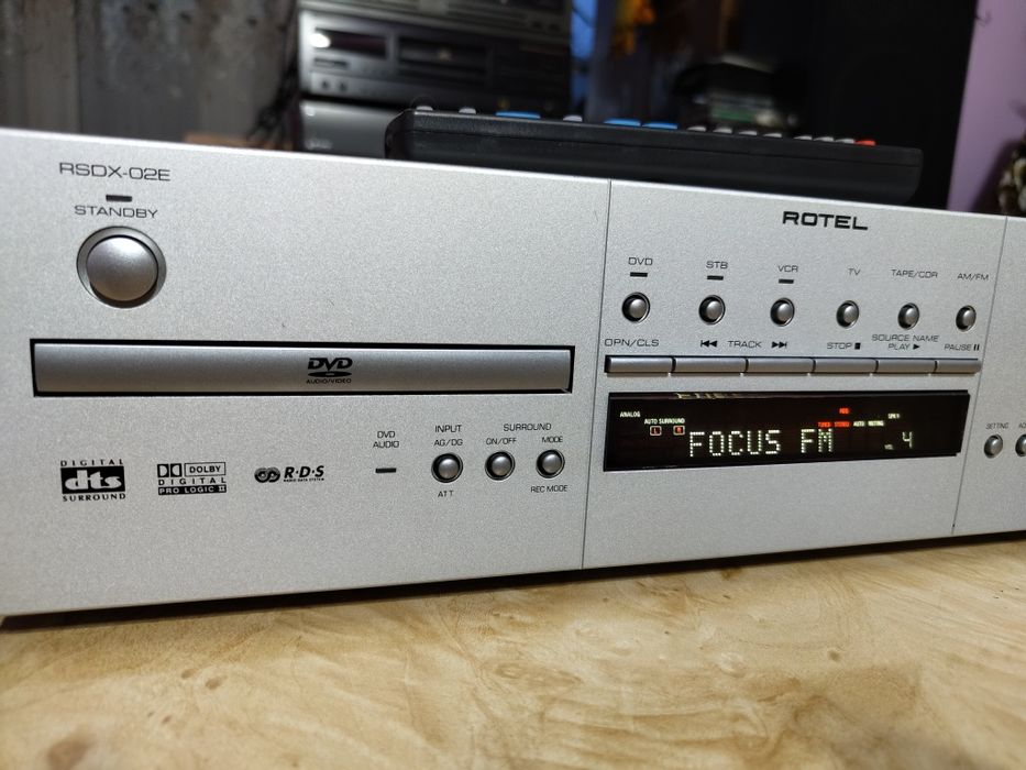 Amplificator,receiver Dvd,Cd,radio Rotel RSDX-02  5+1, mp3 , Dolby
