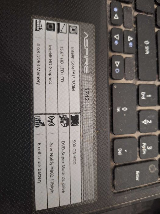 Laptop Acer Aspire